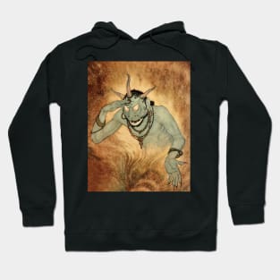 Genie from the Arabian Nights by Edmund Dulac. Hoodie